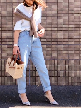 manaminowearさん（レディース・158cm）の春コーディネート
