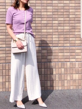 manaminowearさん（レディース・158cm）の春コーディネート