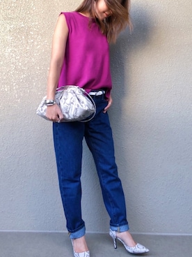 manaminowearさん（レディース・158cm）の夏コーディネート