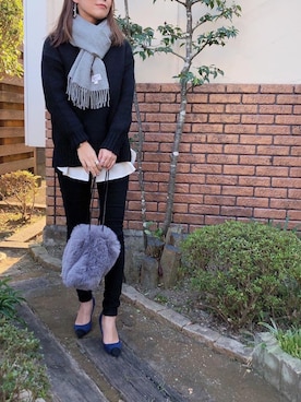 「ジョンストンズ」｜manaminowearさん（レディース・158cm）の秋コーディネート