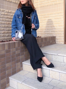 manaminowearさん（レディース・158cm）の冬コーディネート