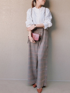 「ROPE' PICNIC（ロペピクニック）のアイテム（サロペット/オーバーオール）」を使った、manaminowearさん（レディース・158cm）の春コーディネート