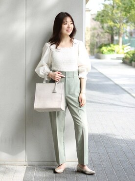 hazuさん（レディース・156cm）の春コーディネート