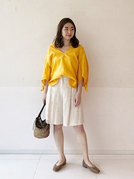 hazuさん（レディース・156cm）の夏コーディネート