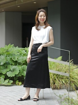 hazuさん（レディース・156cm）の夏コーディネート