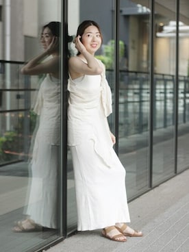 hazuさん（レディース・156cm）の夏コーディネート