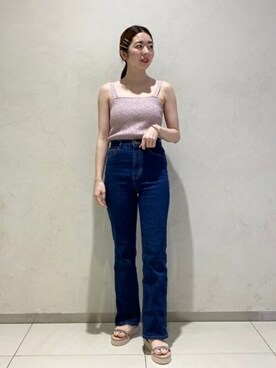 hazuさん（レディース・156cm）の夏コーディネート