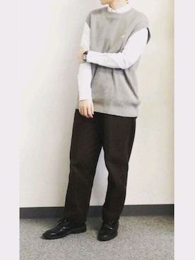 「EPSON（エプソン）のアイテム」を使った、takkeさん（メンズ・154cm）の秋コーディネート