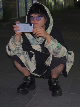 「HIRO（ヒロ）のアイテム」を使った、けけさん（メンズ・167cm）の夏コーディネート