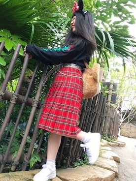 「me（ミイ）のアイテム（シューズ）」を使った、Shokoさん（レディース・159cm）の秋コーディネート