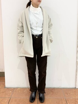 裏起毛ショート裏毛コーディガンを使った人気ファッションコーディネート Wear