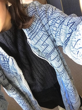 「ジャックパーセル」｜「アイテム（ダウンジャケット/コート）」を使った、akikoさん（レディース・153cm）の秋コーディネート