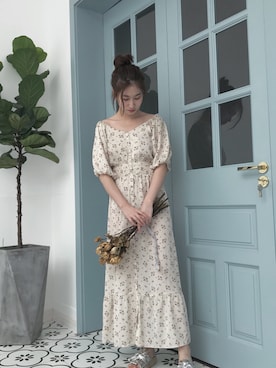 「chico_（チコ）のアイテム（ワンピース/ドレス）」を使った、Aoiiiiさん（レディース・162cm）の秋コーディネート