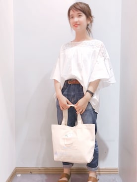 「うさまる」｜.ﾟ･*.mizu.*･ﾟさん（レディース・148cm）の夏コーディネート
