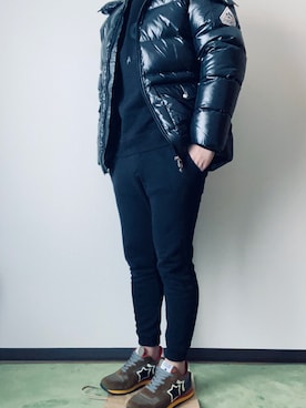 「MSGM（エムエスジーエム）のアイテム（スウェット）」を使った、w0e9a2r7さん（メンズ・176cm）の冬コーディネート