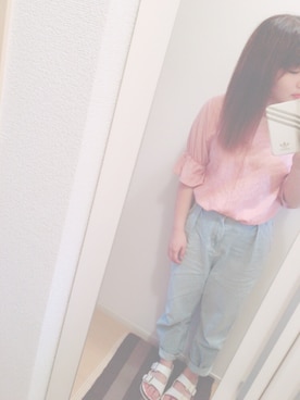 「Divalo（ディバロ）のアイテム」を使った、yu-chan*さん（レディース・151cm）の夏コーディネート