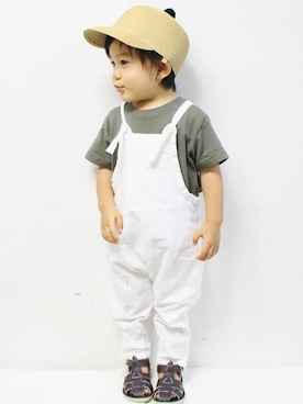 なる☺さん（キッズ・80cm）の夏コーディネート