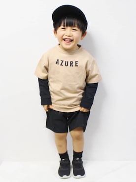 なる☺さん（キッズ・100cm）の冬コーディネート