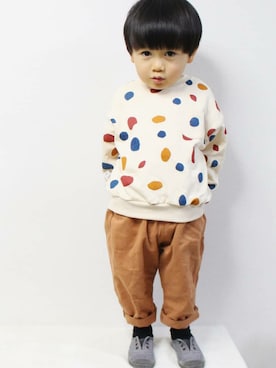 なる☺さん（キッズ・100cm）の冬コーディネート