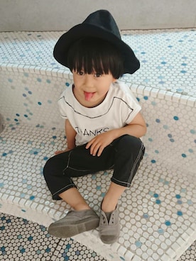 なる☺さん（キッズ・100cm）の春コーディネート