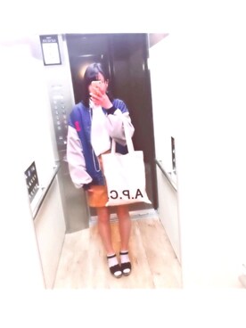 snさん（レディース・161cm）の春コーディネート