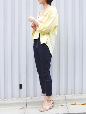 「The Virgnia（ザ ヴァージニア）のアイテム」を使った、The Virgnia公式さん（レディース・165cm）の春コーディネート