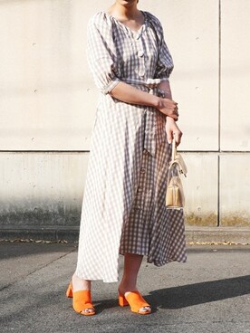 「The Virgnia（ザ ヴァージニア）のアイテム」を使った、The Virgnia公式さん（レディース・165cm）の春コーディネート