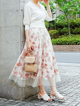 「The Virgnia（ザ ヴァージニア）のアイテム」を使った、The Virgnia公式さん（レディース・165cm）の春コーディネート