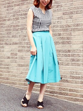 The Virgnia公式さん（レディース・165cm）の夏コーディネート