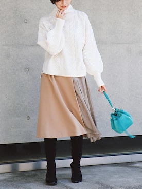 The Virgnia公式さん（レディース・165cm）の冬コーディネート