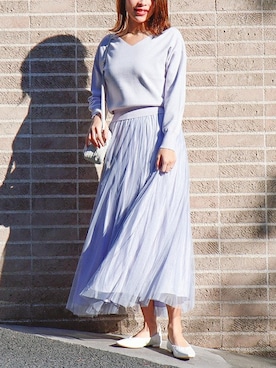 「thevirgnia」｜The Virgnia公式さん（レディース・165cm）の冬コーディネート