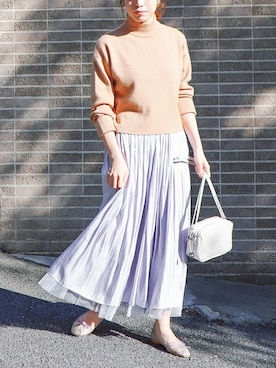 「thevirgnia」｜The Virgnia公式さん（レディース・165cm）の冬コーディネート