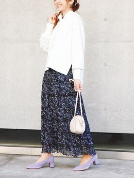 「thevirgnia」｜The Virgnia公式さん（レディース・160cm）の冬コーディネート