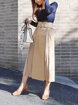 「thevirgnia」｜The Virgnia公式さん（レディース・160cm）の冬コーディネート