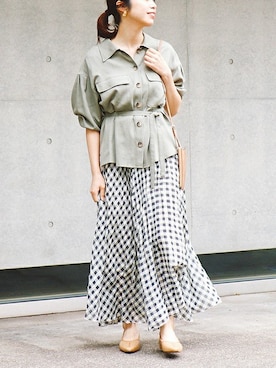 「thevirgnia」｜The Virgnia公式さん（レディース・165cm）の春コーディネート