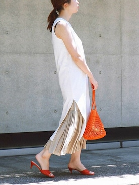 「thevirgnia」｜The Virgnia公式さん（レディース・165cm）の夏コーディネート