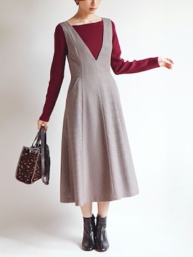 「thevirgnia」｜The Virgnia公式さん（レディース・165cm）の秋コーディネート