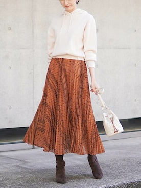 「The Virgnia（ザ ヴァージニア）のアイテム」を使った、The Virgnia公式さん（レディース・165cm）の冬コーディネート