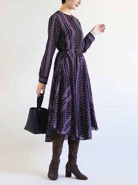 「The Virgnia（ザ ヴァージニア）のアイテム」を使った、The Virgnia公式さん（レディース・165cm）の冬コーディネート