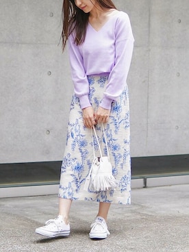 The Virgnia公式さん（レディース・160cm）の冬コーディネート