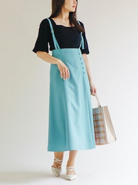 「ナロースカート」｜The Virgnia公式さん（レディース・160cm）の春コーディネート