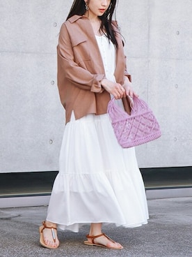 The Virgnia公式さん（レディース・160cm）の春コーディネート