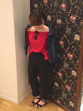 よこまるさん（レディース・159cm）の春コーディネート