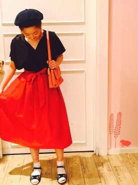 よこまるさん（レディース・159cm）の夏コーディネート