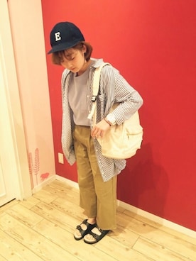 よこまるさん（レディース・159cm）の春コーディネート