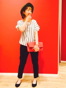 よこまるさん（レディース・159cm）の夏コーディネート