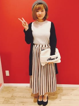 よこまるさん（レディース・159cm）の秋コーディネート