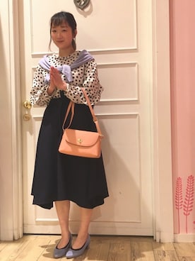 よこまるさん（レディース・159cm）の春コーディネート