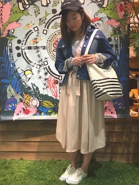 よこまるさん(レディース・159cm)の春コーディネート