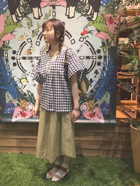 よこまるさん(レディース・159cm)の春コーディネート